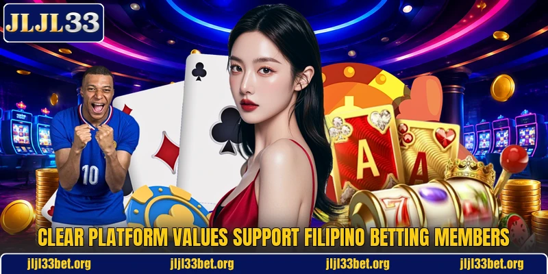 Clear platform values support Filipino betting members