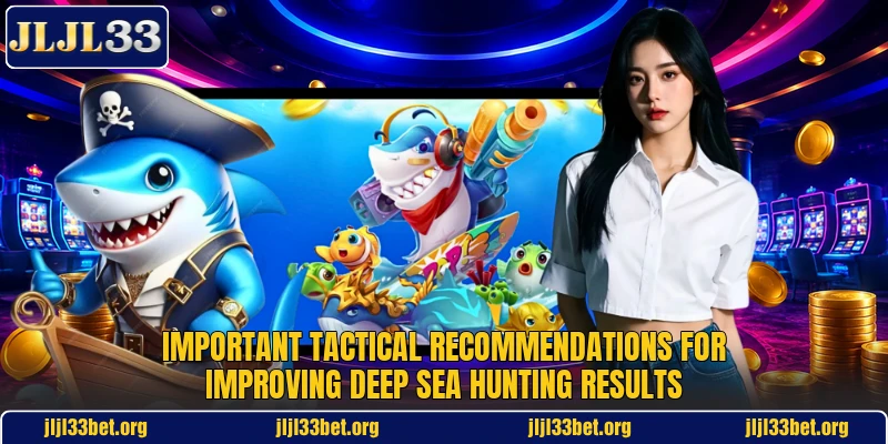 Important tactical recommendations for improving deep sea hunting results