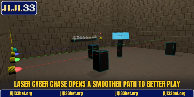 Laser Cyber Chase Opens A Smoother Path To Better Play