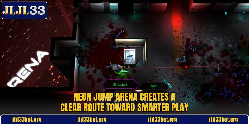 Neon Jump Arena Creates A Clear Route Toward Smarter Play