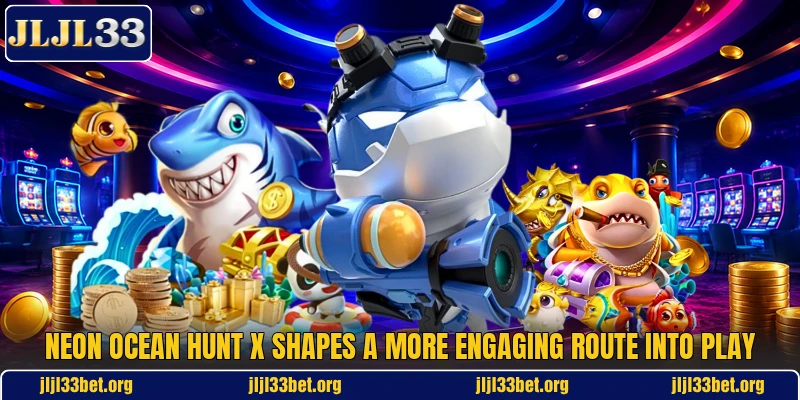 Neon Ocean Hunt X Shapes A More Engaging Route Into Play