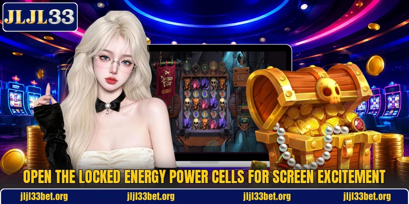Open the locked energy power cells for screen excitement
