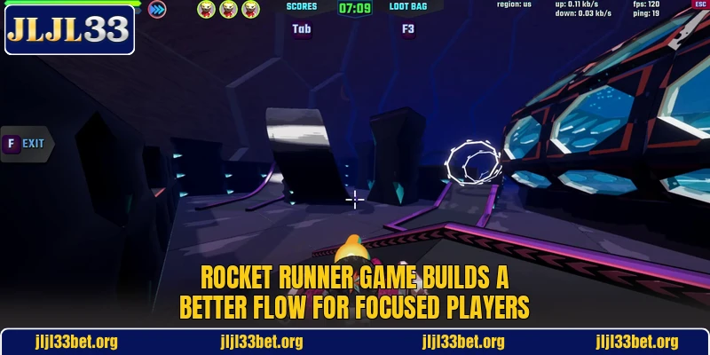Rocket Runner Game Builds A Better Flow For Focused Players