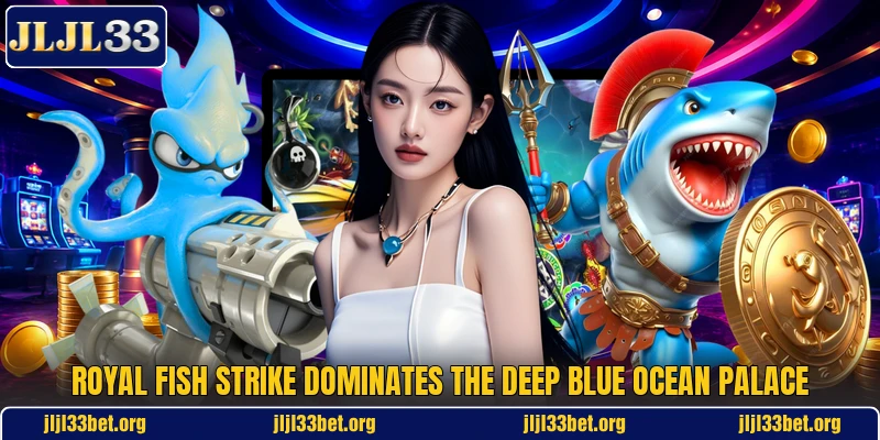 Royal Fish Strike dominates the deep blue ocean palace