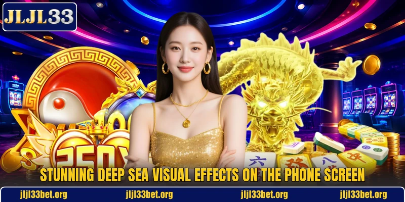 Stunning deep sea visual effects on the phone screen